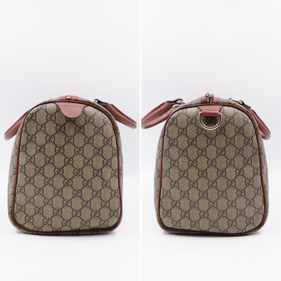 AI53❤️ GUCCI GG Plus Monogram Joy Boston - Picture 4 of 14